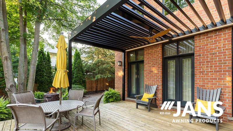 Louvered Patio Roof